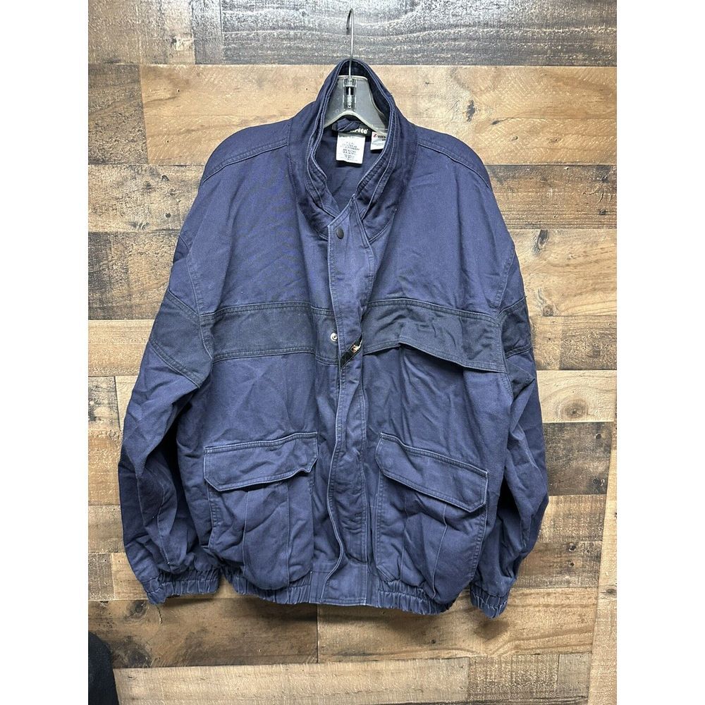 Workrite Men's Flame‎ Resistant Zip Up Jacket Size X-Large